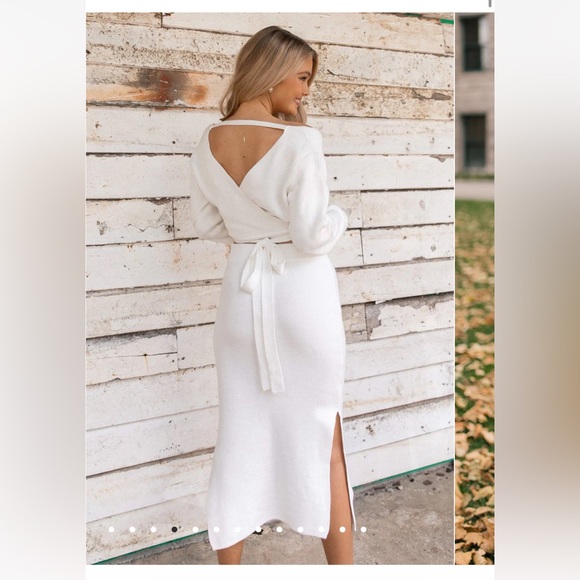 Petal & Pup 2 Piece Ivory Knit Set! - Picture 5 of 8